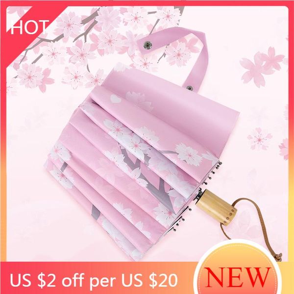 umbrellas windproof folding sun wooden handle pink cherry luxury paraguas plegable garden rain gear ag50zs
umbrellas windproof folding sun wooden handle pink cherry luxury paraguas plegable garden rain gear ag50zs