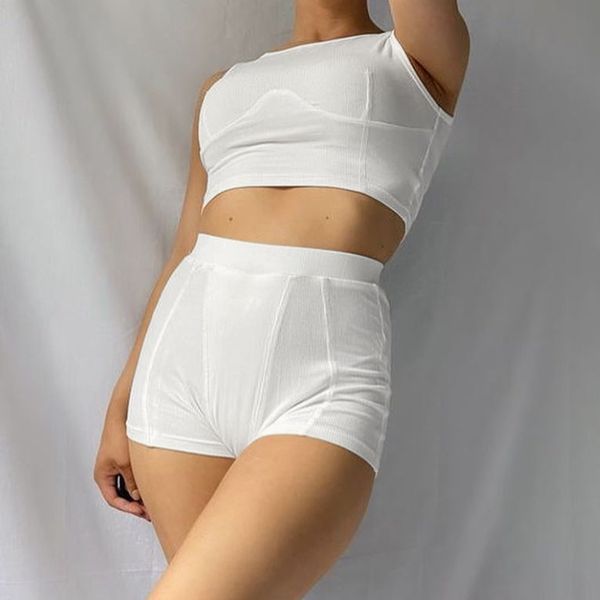 knit two piece set women fitness crop and shorts solid color sets femlae casual 2 piece outfits for women summer, White;black
knit two piece set women fitness crop and shorts solid color sets femlae casual 2 piece outfits for women summer, White;black