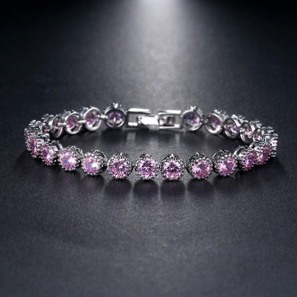 link, chain ksra colorful crystal zircon bracelet for women trendy minimalist wedding bridal jewelry christmas valentine's day gifts, Black
link, chain ksra colorful crystal zircon bracelet for women trendy minimalist wedding bridal jewelry christmas valentine's day gifts, Black