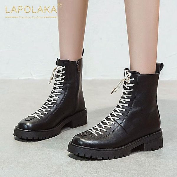 boots arrivals 2021 motorcycle women shoes thick heels non slip zipper comfortable office cross tied ankle booties, Black
boots arrivals 2021 motorcycle women shoes thick heels non slip zipper comfortable office cross tied ankle booties, Black
