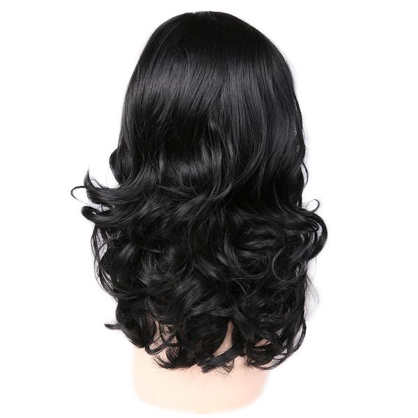 loose wave wig black color nature curly synthetic heat resistant weave full wigs for black women daily wear factory direct
loose wave wig black color nature curly synthetic heat resistant weave full wigs for black women daily wear factory direct
