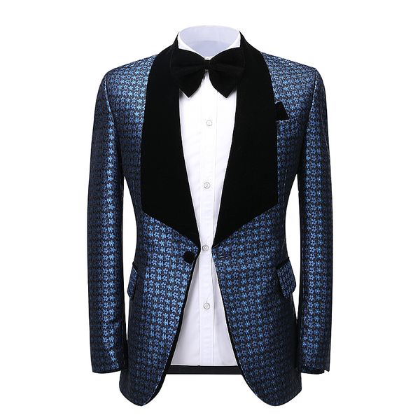 european style mens suit blue printed blazer pants 2-pieces tuxedo costume wedding groom smart suits singer host stage outfit, Black;red
european style mens suit blue printed blazer pants 2-pieces tuxedo costume wedding groom smart suits singer host stage outfit, Black;red