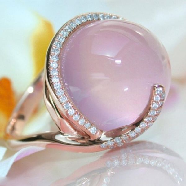 wedding rings exquisite rose gold color cz ross quartz crystal pink opal oval ring jewelry wholesale for women girls gift drop, Slivery;golden
wedding rings exquisite rose gold color cz ross quartz crystal pink opal oval ring jewelry wholesale for women girls gift drop, Slivery;golden