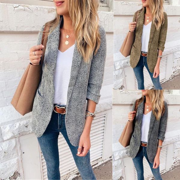 women's suits & blazers 2021 fashion casual ladies suit jacket clothing, White;black
women's suits & blazers 2021 fashion casual ladies suit jacket clothing, White;black