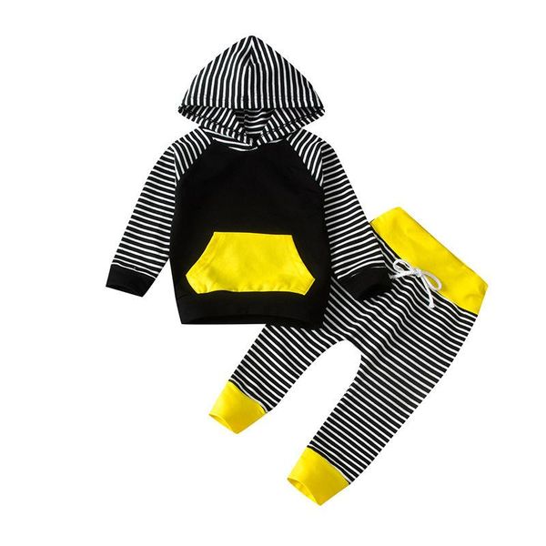 clothing sets born baby boys romper hooded sweatshirt pants striped splicing long sleeve hoodie infant kids fall clothes, White
clothing sets born baby boys romper hooded sweatshirt pants striped splicing long sleeve hoodie infant kids fall clothes, White