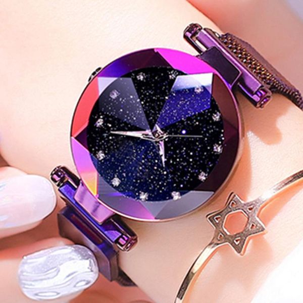 wristwatches 2021 ladies watches luxury fashion starry sky women magnet buckle quartz clock relogio feminino, Slivery;brown
wristwatches 2021 ladies watches luxury fashion starry sky women magnet buckle quartz clock relogio feminino, Slivery;brown