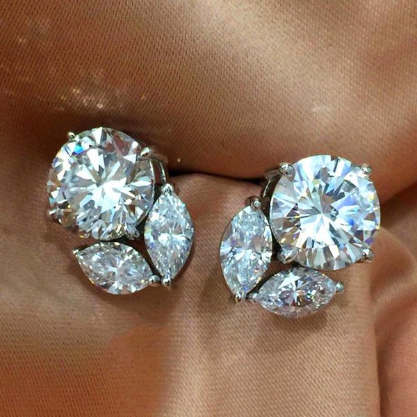 stud trendy flowers shape drop earrings brilliant bridal engagement wedding jewelry elegant female dangle earring fine gift, Golden;silver
stud trendy flowers shape drop earrings brilliant bridal engagement wedding jewelry elegant female dangle earring fine gift, Golden;silver