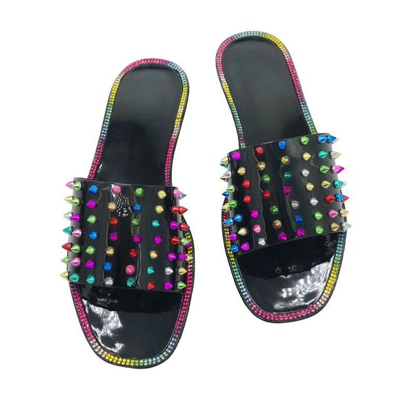 women jelly slippers sandal casual shoes crystal slip on rhinestone flip flops 2021 summer, Black
women jelly slippers sandal casual shoes crystal slip on rhinestone flip flops 2021 summer, Black
