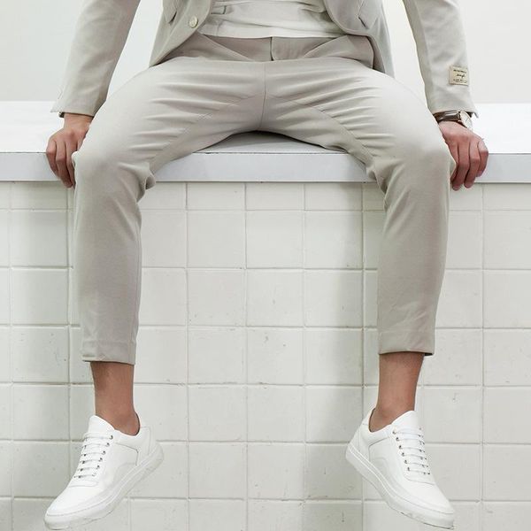men's suits & blazers zogaa 2021 fashion japanese style trousers slim casual cotton suit pants literary male youth, White;black
men's suits & blazers zogaa 2021 fashion japanese style trousers slim casual cotton suit pants literary male youth, White;black