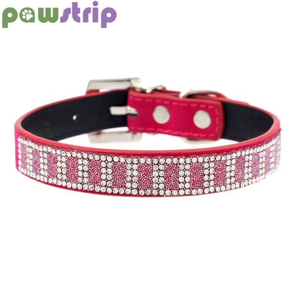 dog collars & leashes pawstrip 4 colors bling rhinestone collar soft pu leather puppy neck strap adjustable cat s/m/l
dog collars & leashes pawstrip 4 colors bling rhinestone collar soft pu leather puppy neck strap adjustable cat s/m/l