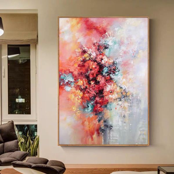 paintings modern artist painted abstract brilliant red flowers oil painting on canvas wall art frameless picture decor for live room home
paintings modern artist painted abstract brilliant red flowers oil painting on canvas wall art frameless picture decor for live room home