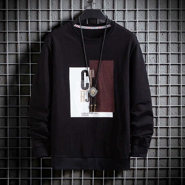 round men's neck tracksuits long sleeve casual sportswear wear youth student's sweater, Gray
round men's neck tracksuits long sleeve casual sportswear wear youth student's sweater, Gray