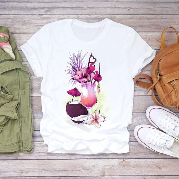 women watercolor beach drink vacation 90s ladies short sleeve print lady t-shirts womens graphic t shirt female tee t-shirt, White
women watercolor beach drink vacation 90s ladies short sleeve print lady t-shirts womens graphic t shirt female tee t-shirt, White