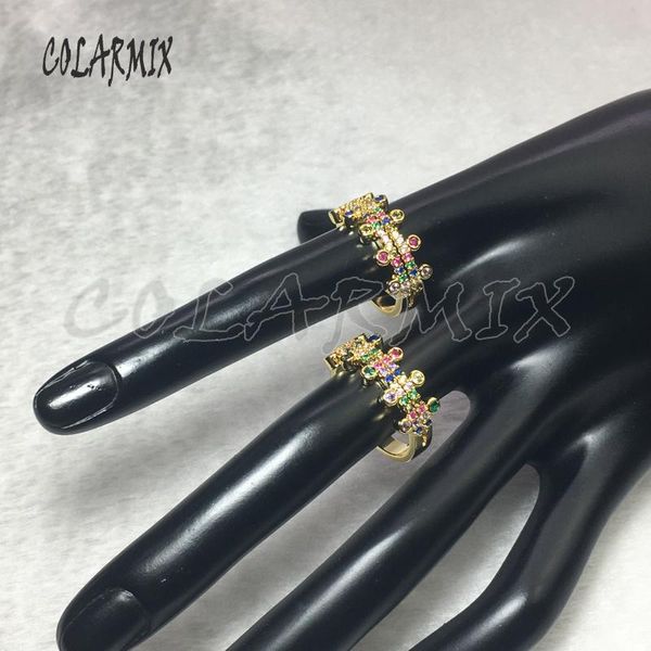 cluster rings 4 pcs rainbow zircon stone colorful unadjustable gold color fashion jewelry gift for lady 5601, Golden;silver
cluster rings 4 pcs rainbow zircon stone colorful unadjustable gold color fashion jewelry gift for lady 5601, Golden;silver