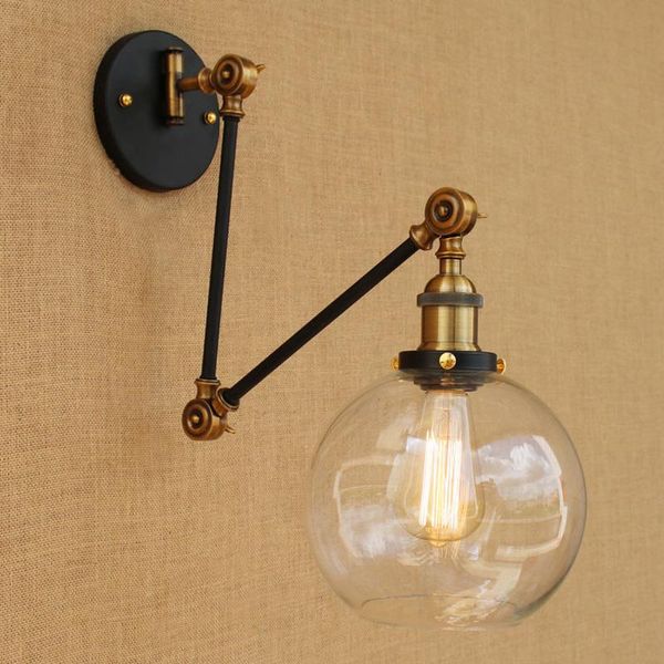 fold long arm ball glass wall lamp country retro home deco wall decor light living room bedroom bathroom cafe led wandlamp
fold long arm ball glass wall lamp country retro home deco wall decor light living room bedroom bathroom cafe led wandlamp