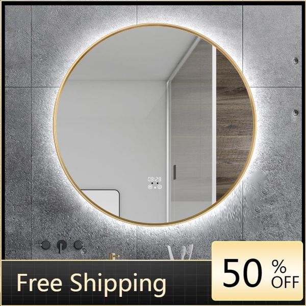 mirrors decoration bathroom mirror with led light touch wall mounted large anti fog hanging espelho banheiro makeup
mirrors decoration bathroom mirror with led light touch wall mounted large anti fog hanging espelho banheiro makeup
