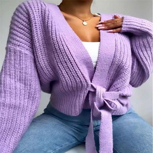 autumn women's cardigan sweater solid color lace-up bowknot pullover back sleeve loose cardigan women, White;black
autumn women's cardigan sweater solid color lace-up bowknot pullover back sleeve loose cardigan women, White;black