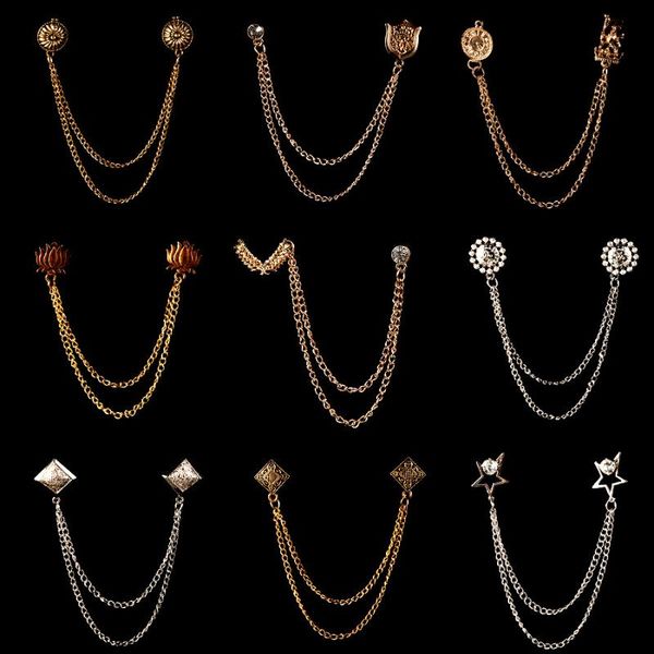 pins, brooches 2021 fashion bird brooch star crystal tassel chain lapel pin suit shirt clothing for women men accessories, Gray
pins, brooches 2021 fashion bird brooch star crystal tassel chain lapel pin suit shirt clothing for women men accessories, Gray