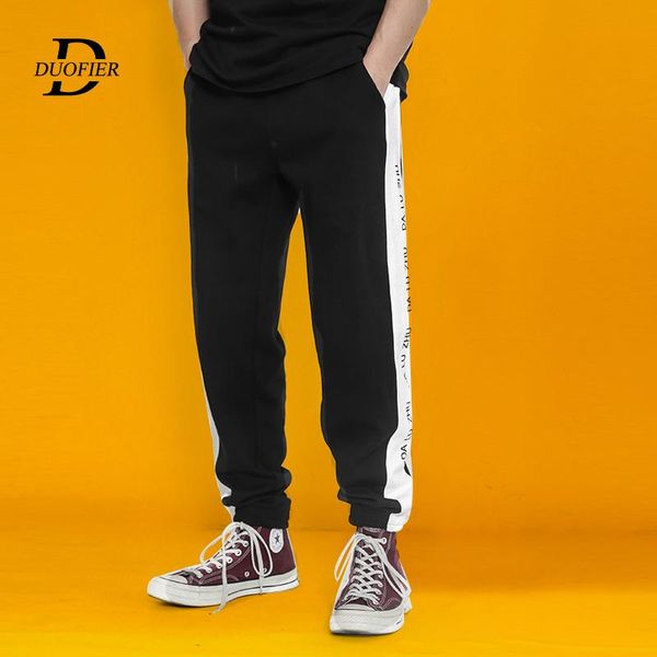 men's pants 2021 autumn men jogging trousers hip hop streetwear sweatpants cotton male loose side letter pencil gyms clothing, Black
men's pants 2021 autumn men jogging trousers hip hop streetwear sweatpants cotton male loose side letter pencil gyms clothing, Black