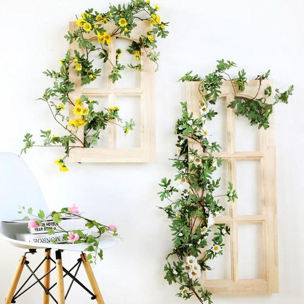 decorative flowers & wreaths 1pc/66 flower artificial daisy vine diy wedding decoration sunflower rattan fake plant leaf wreath home
decorative flowers & wreaths 1pc/66 flower artificial daisy vine diy wedding decoration sunflower rattan fake plant leaf wreath home