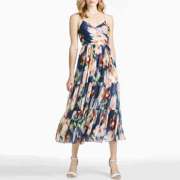 luxury party evening dress bohemian fairy skirt 2021 summer chiffon sling printing and dyeing elegant medium length, Black
luxury party evening dress bohemian fairy skirt 2021 summer chiffon sling printing and dyeing elegant medium length, Black