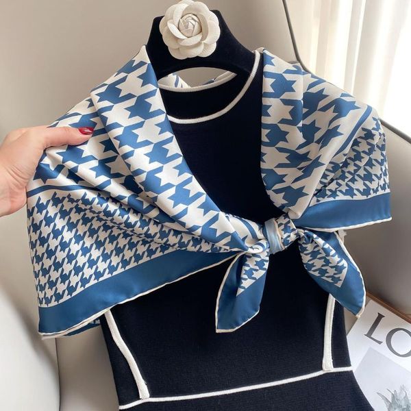 scarves fashion hand stitch twill silk 90 large square scarf gift woman headscarf shawl wraps bandana hijabs, Blue;gray
scarves fashion hand stitch twill silk 90 large square scarf gift woman headscarf shawl wraps bandana hijabs, Blue;gray