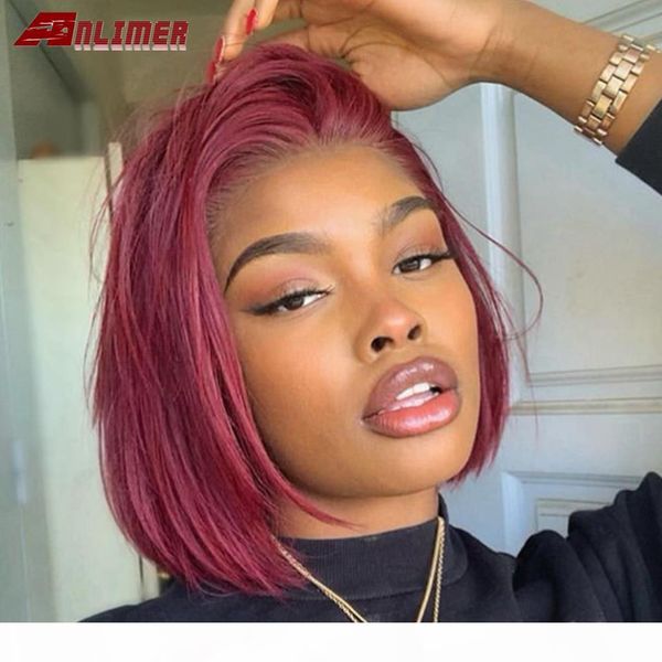 13x6 straight burgundy bob lace front wigs 99j short bob lace front human hair wigs wine red brazilian pre plucked 150% density, Black
13x6 straight burgundy bob lace front wigs 99j short bob lace front human hair wigs wine red brazilian pre plucked 150% density, Black