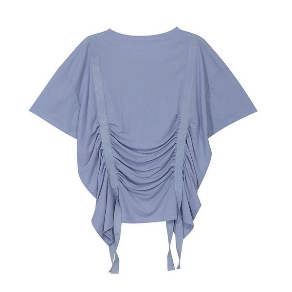 women's t-shirt 2021 women design round neck solid color tshirts summer ladies fashion indie blue streetwear casual t shirts for, White
women's t-shirt 2021 women design round neck solid color tshirts summer ladies fashion indie blue streetwear casual t shirts for, White