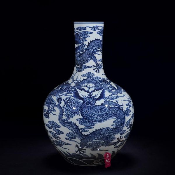 vases jingdezhen ceramics antique porcelain vase dragon decoration simple celestial home furnishing living room
vases jingdezhen ceramics antique porcelain vase dragon decoration simple celestial home furnishing living room