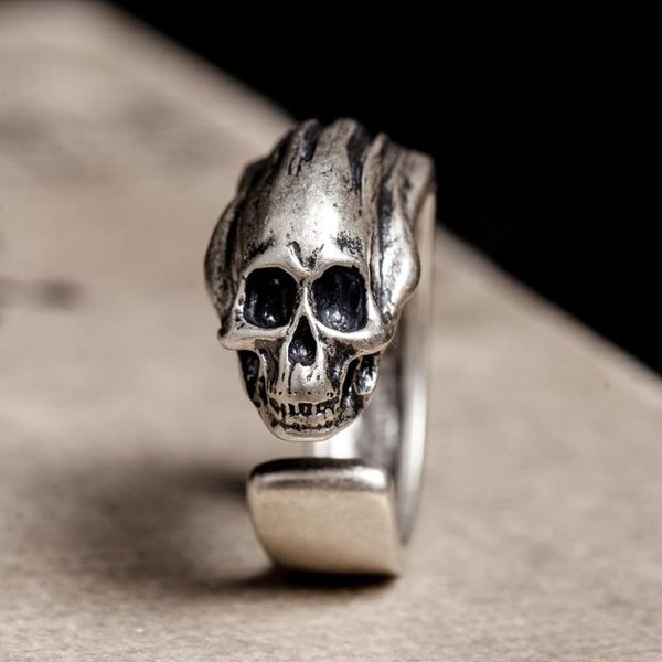 cluster rings s925 silver european and american dark soul skull ring alternative exaggerated, Golden;silver
cluster rings s925 silver european and american dark soul skull ring alternative exaggerated, Golden;silver