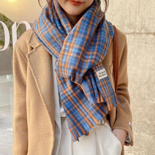 scarves 2021fw ac studio street fashion british style solid autumn winter scarf for women plaid warm imitation cashmere shawl, Blue;gray
scarves 2021fw ac studio street fashion british style solid autumn winter scarf for women plaid warm imitation cashmere shawl, Blue;gray