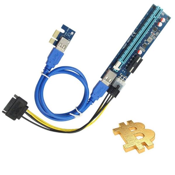 4pin+6pin pcie 1x to 16x video card extension cable adapter plate with usb cable sata to 6 pin power line
4pin+6pin pcie 1x to 16x video card extension cable adapter plate with usb cable sata to 6 pin power line