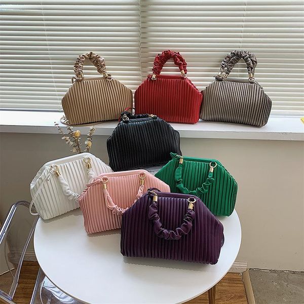 evening bags solid color folds 2021 trendy handle big capacity shoudler tote women handbags quality party fashion mujer messenger purse bols
evening bags solid color folds 2021 trendy handle big capacity shoudler tote women handbags quality party fashion mujer messenger purse bols