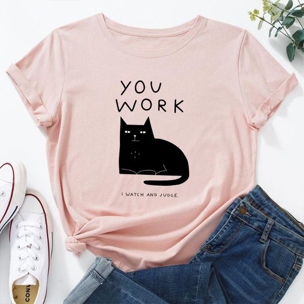 women's t-shirt plus size s-5xl women tshirt lovely cat print shirt for 100%cotton o neck short sleeve tees summer graphic t shirts, White
women's t-shirt plus size s-5xl women tshirt lovely cat print shirt for 100%cotton o neck short sleeve tees summer graphic t shirts, White