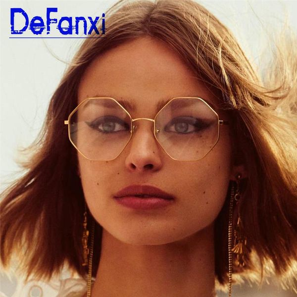 fashion sunglasses frames octagon frame gold tone optical glasses designer eyeglasses women clear men 2021 trendy eyewear, Black
fashion sunglasses frames octagon frame gold tone optical glasses designer eyeglasses women clear men 2021 trendy eyewear, Black