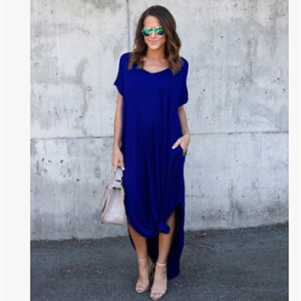 women long loose maxi dresses summer solid color floor length casual dresses womens clothing, Black;gray
women long loose maxi dresses summer solid color floor length casual dresses womens clothing, Black;gray