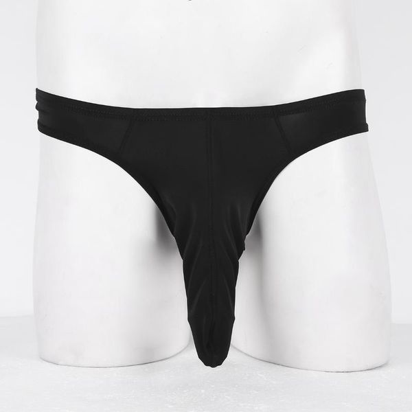 men lingerie panties silky long sheath thong bikinis briefs elephant nose pouch t-back underwear gay fancy club underpants, Black;brown
men lingerie panties silky long sheath thong bikinis briefs elephant nose pouch t-back underwear gay fancy club underpants, Black;brown