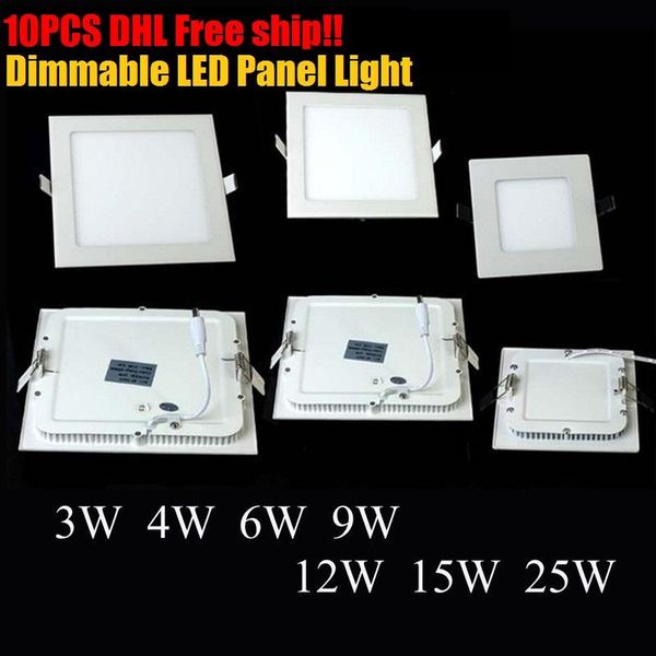 dhl 10pcs/lot 4w 6w 9w 12w 15w 25w 110-220v brightness adjust dimmable ceiling led panel light with power adapter
dhl 10pcs/lot 4w 6w 9w 12w 15w 25w 110-220v brightness adjust dimmable ceiling led panel light with power adapter