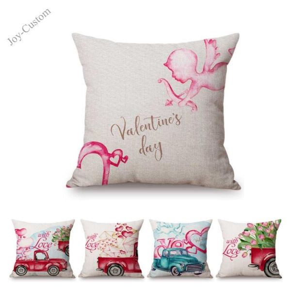 cushion/decorative pillow lovely valentine's day watercolor painting truck cupid arrow home decor sofa throw case cotton linen chair cu
cushion/decorative pillow lovely valentine's day watercolor painting truck cupid arrow home decor sofa throw case cotton linen chair cu