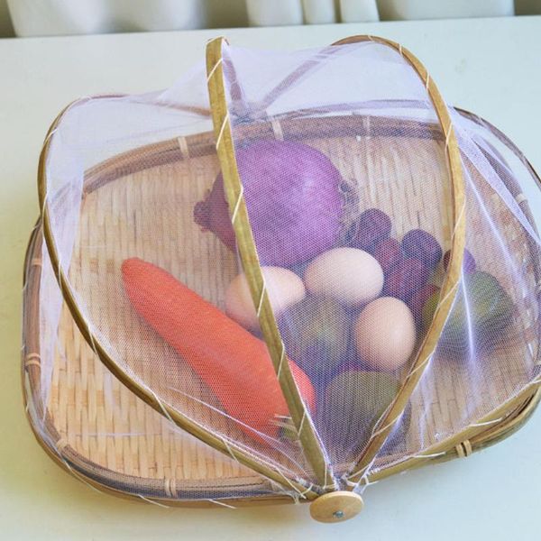 new anti-insect dustproof basket fruit vegetable tray mesh drying dustpan handmade bamboo storage basket
new anti-insect dustproof basket fruit vegetable tray mesh drying dustpan handmade bamboo storage basket
