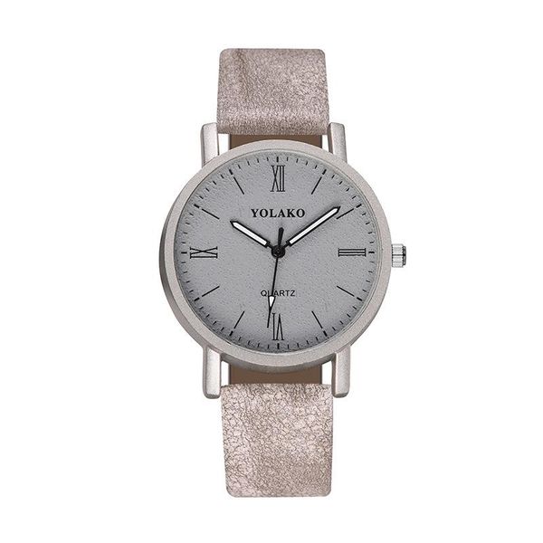 wristwatches yolako 2021 fashion watch women roman numeral frosted surface ladies wrist luminous quartz relogio feminino, Slivery;brown
wristwatches yolako 2021 fashion watch women roman numeral frosted surface ladies wrist luminous quartz relogio feminino, Slivery;brown