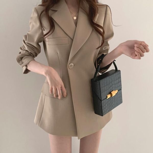 women's suits & blazers office ladies suit blazer 2021 solid color casual single button coat jacket long sleeve notched collar pockets, White;black
women's suits & blazers office ladies suit blazer 2021 solid color casual single button coat jacket long sleeve notched collar pockets, White;black