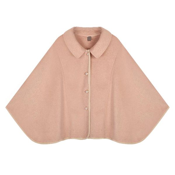 women's wool & blends perhaps u women pink black apricot double-sided faux cloak jacket turn down collar button loose coat winter c0321
women's wool & blends perhaps u women pink black apricot double-sided faux cloak jacket turn down collar button loose coat winter c0321