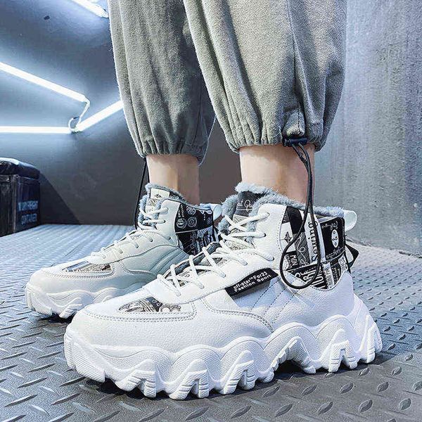 dress shoes sports shoes 2022 winter trend versatile casual plush white youth sports daddy fashion, Black
dress shoes sports shoes 2022 winter trend versatile casual plush white youth sports daddy fashion, Black