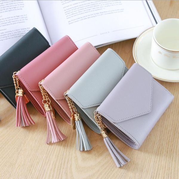 wallets women's wallet fashion tassel pendant lychee pattern card bag purse trend classic handbag, Red;black
wallets women's wallet fashion tassel pendant lychee pattern card bag purse trend classic handbag, Red;black