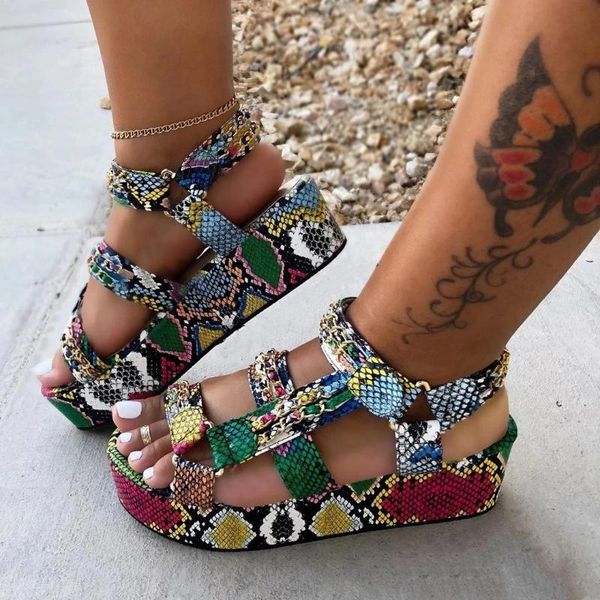 dress shoes women sandals thick bottom flat summer colorful gladiator ladies leopard print plus size, Black
dress shoes women sandals thick bottom flat summer colorful gladiator ladies leopard print plus size, Black