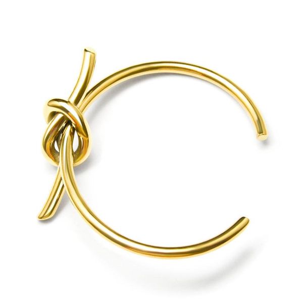 bangle stainless steel knot opening non adjustable bracelet gift for women plated gold minimalist design bracelets & bangles jewelry, Black
bangle stainless steel knot opening non adjustable bracelet gift for women plated gold minimalist design bracelets & bangles jewelry, Black