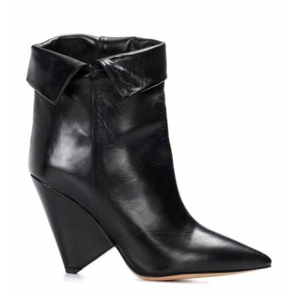 boots genuine cow leather ankle women casual wedges pointed toe high heel runway winter black shoes botas mujer plus size
boots genuine cow leather ankle women casual wedges pointed toe high heel runway winter black shoes botas mujer plus size