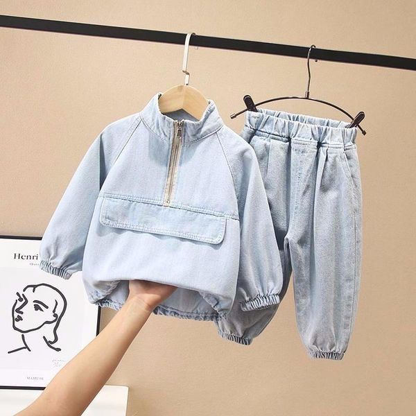 new fashion baby boy denim clothes set coat+pant 2pcs kids spring autumn cartoon jean jacket clothing suit long sleeve 1-10years, White
new fashion baby boy denim clothes set coat+pant 2pcs kids spring autumn cartoon jean jacket clothing suit long sleeve 1-10years, White