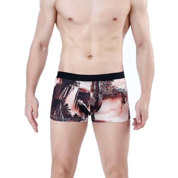 underpants selling men s underwear cool pants middle waist printing male boxer shorts youth personality comfortable panties, Black;white
underpants selling men s underwear cool pants middle waist printing male boxer shorts youth personality comfortable panties, Black;white